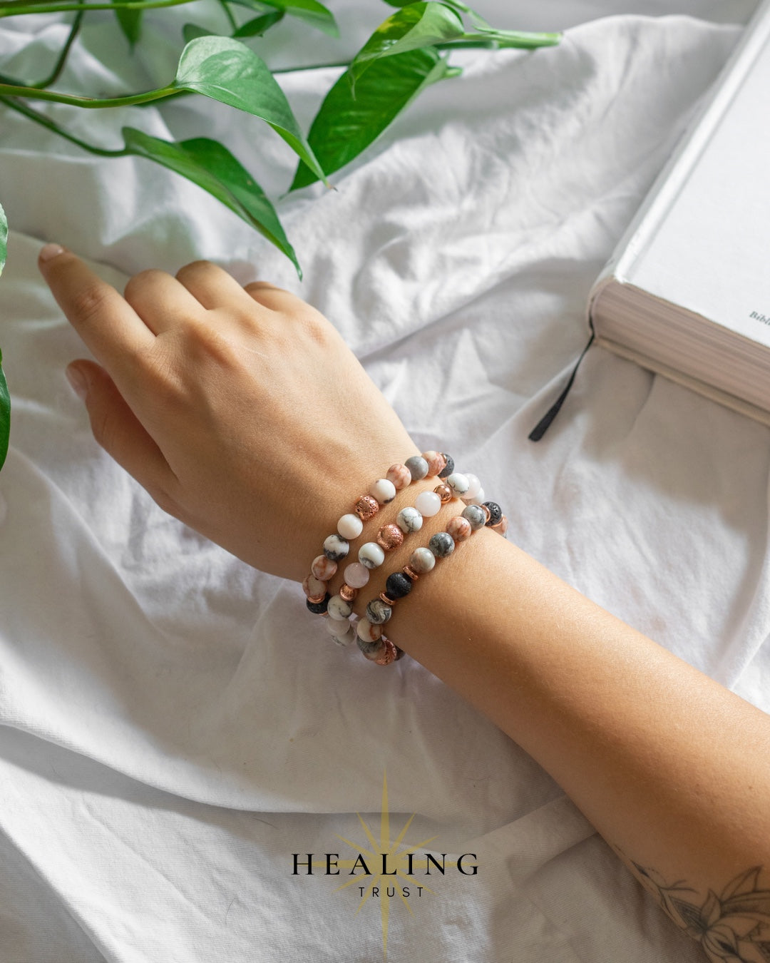 โPink Zebra Jasper provides a sense of contentment and stability on a new path.โ