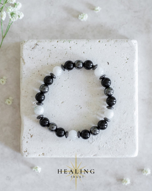 โWhite Jade protects you from negative energies, so you can feel comfortable and confident in all of your endeavors.โ