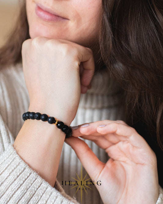 โBlack Lava Stone helps us make quick, decisive choices without hesitation, allowing us to move through challenging times with confidence and strength.โ