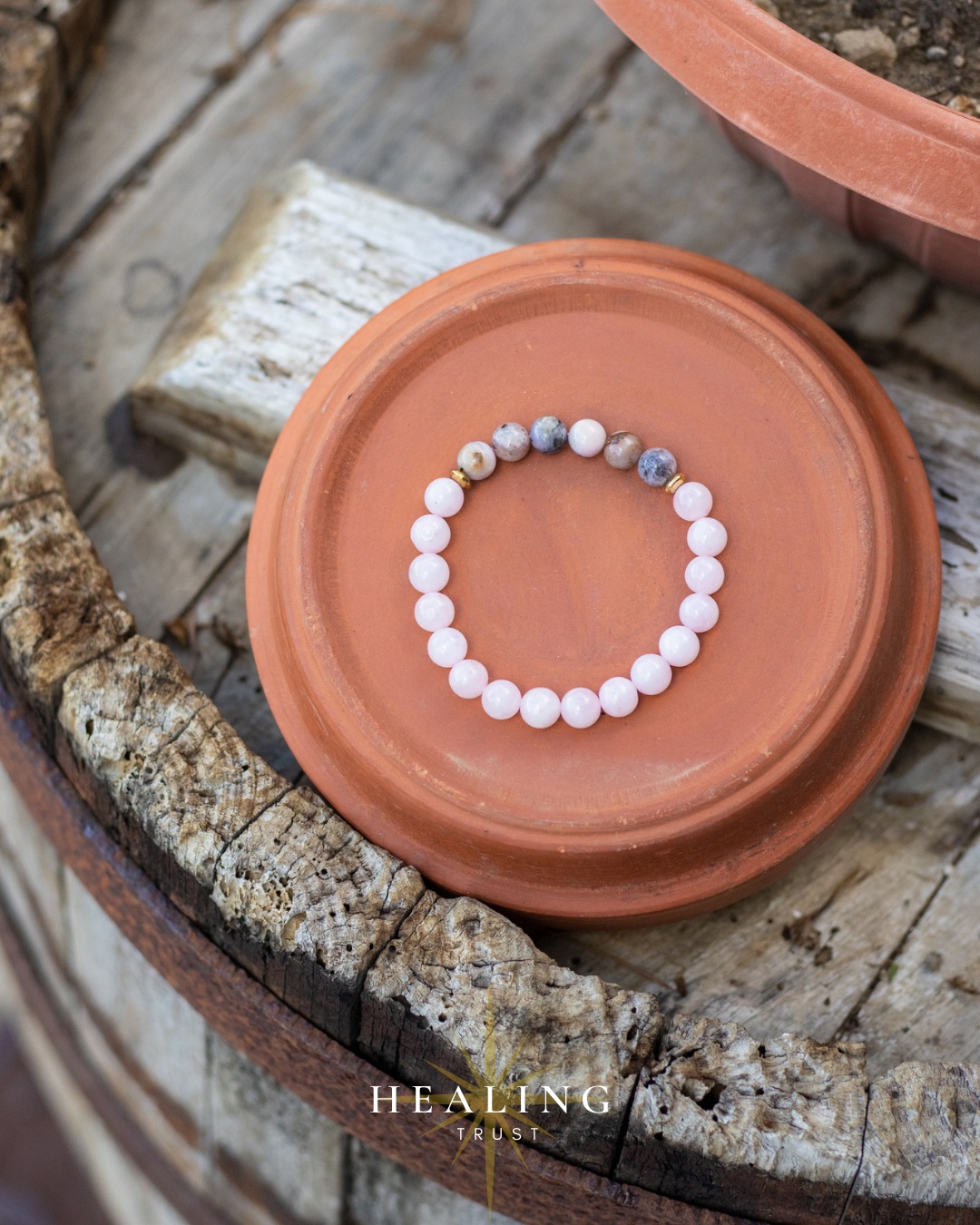 "Pink Opal is the stone of resilience, allowing us to more fully embrace life."