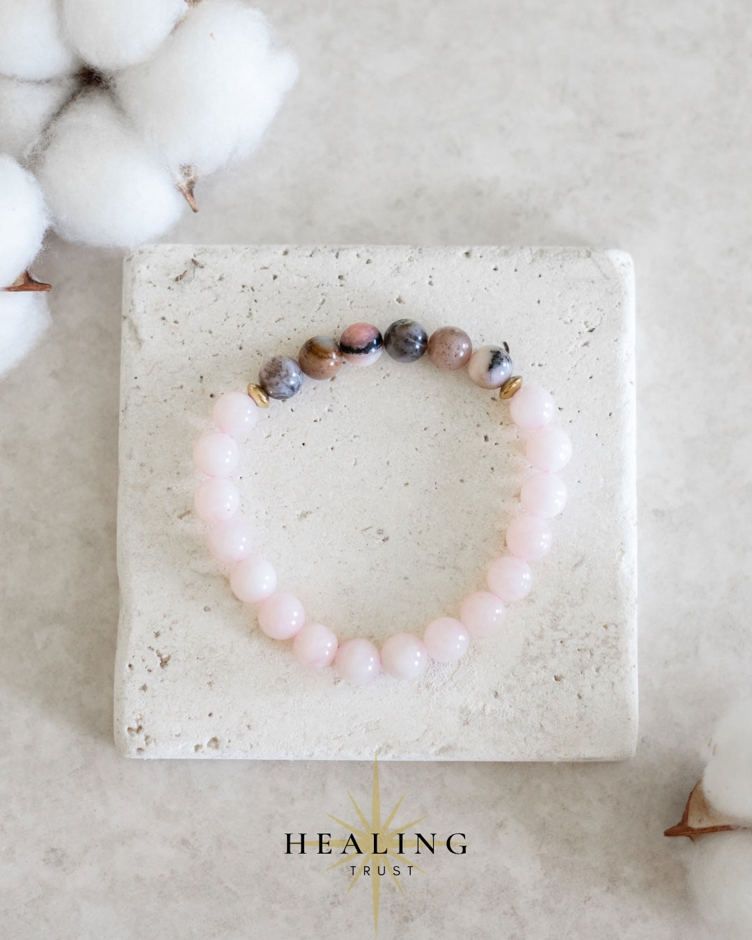 "With the Pink Opal gemstone, you'll be able to achieve a greater sense of self-acceptance."