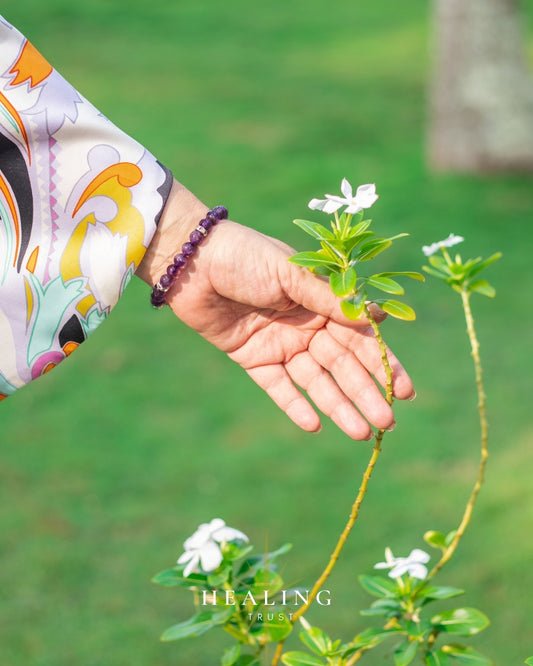 "The Amethyst is a great stone to help you connect with your intuition, which can be super helpful if you're looking for extra guidance in your life."