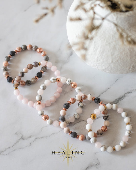 “Rose Quartz is associated with the heart chakra and its also known as the “love stone”.