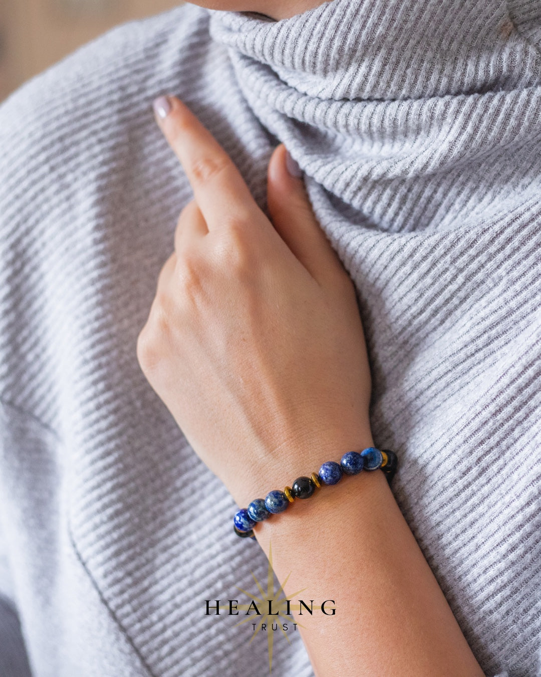 "Lapis Lazuli is an excellent stone for helping you find your creative expression and connect with your inner self, but it also does wonders for helping you overcome fears."