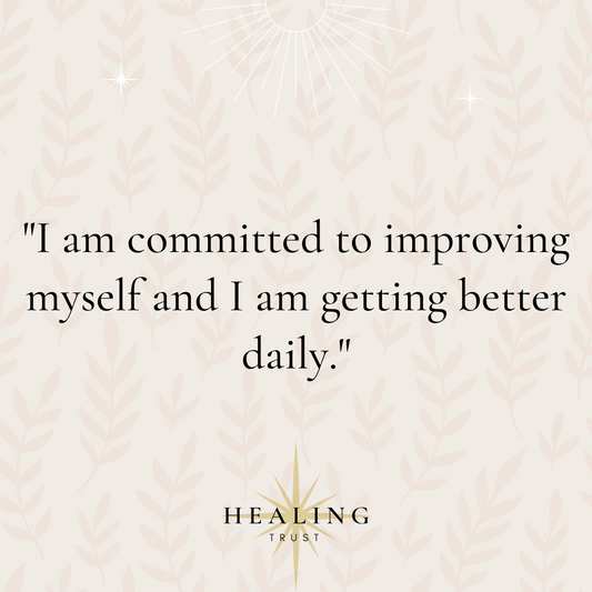 "I am committed to improving myself and I am getting better daily."