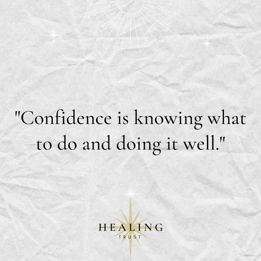 "Confidence is knowing what to do and doing it well."