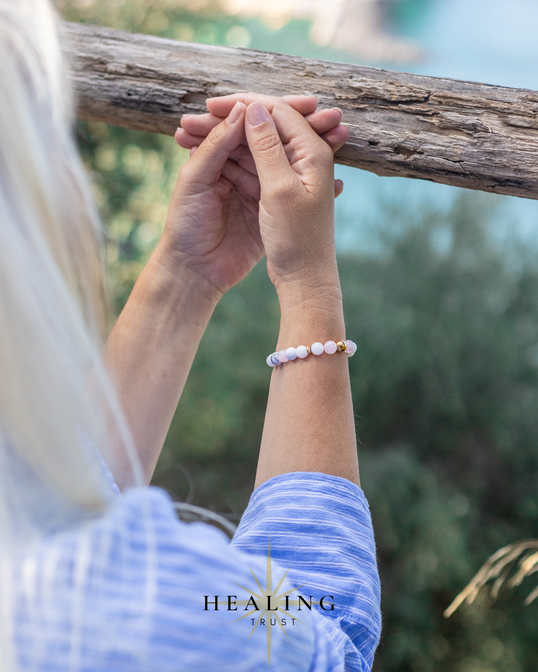 "When we wear White Jade, we feel a strong feeling of love, happiness and peace."