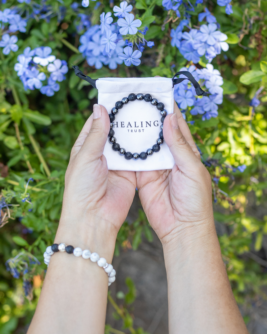 "Lava stone is a soothing tool for stress relief and emotional balance."
