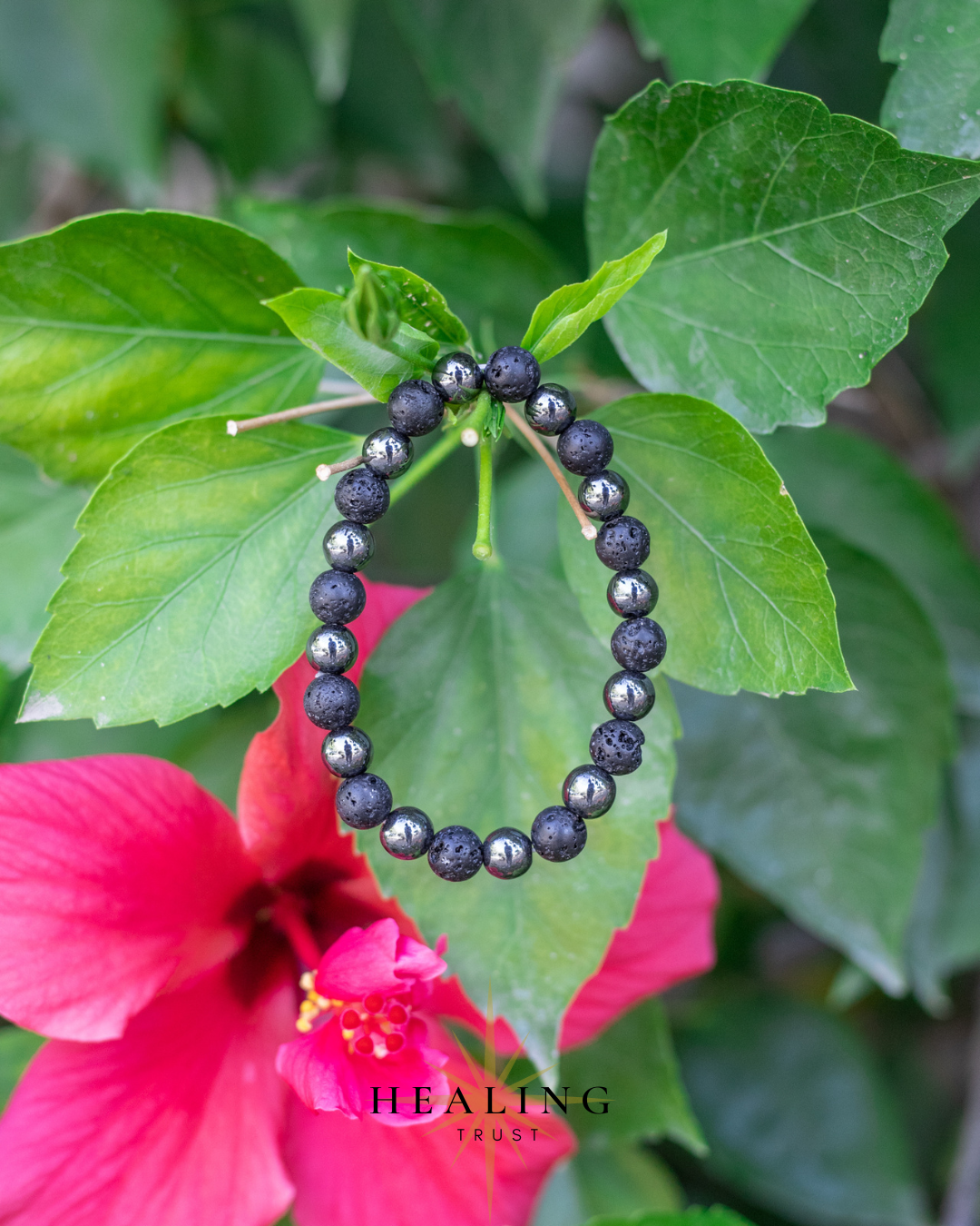"The Lava Stone is a unique balance of powerful ancient healing crystals, which are believed to help us align with our inner self and bring calmness to our heart and mind."